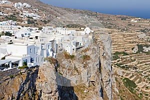 Town on the Edge of a Cliff