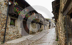 Town of El Acebo in Leon, Camino de Santiago