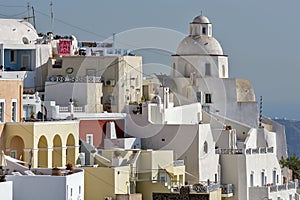 Town of Fira, Santorini, Tira Island, Cyclades