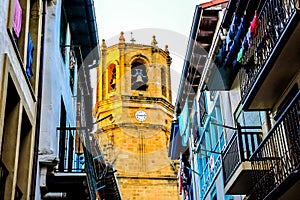 Town of Getaria Basque Country Spain