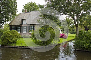 TOWN OF GIETHOORN, NETHERLANDS