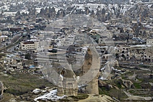 Town Goreme. Cappadocia, Turkey.