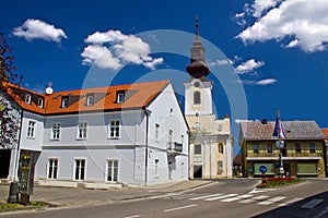 Town of Gospic square, Croatia