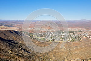 Town of Graaff-Reinet in the arid karoo - South Africa