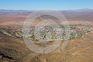 Town of Graaff-Reinet in the arid karoo - South Africa