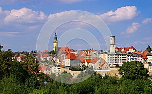 Town Habelschwerdt in Silesia