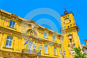 Town hall at Aix-en-Provence, France