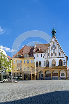 Town hall in Amberg, Germany