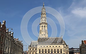 Town hall and belfry of Arras, France