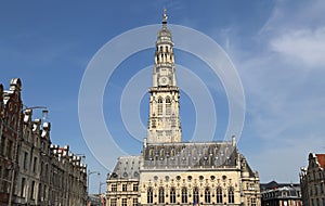 Town hall and belfry of Arras, France photo