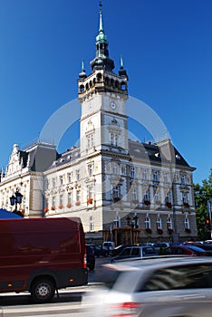 Town hall in Bielsko-Biala.