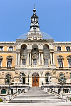 Town hall in Bilbao city