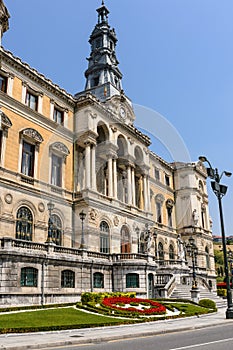 Town hall in Bilbao city