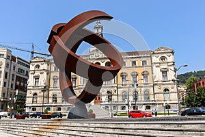 Town hall in Bilbao city