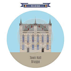 Town Hall, Brugge, Belgium