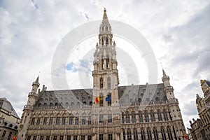 The Town Hall of Brussels in the Grand Place