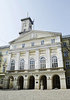 Town Hall building in Lvov