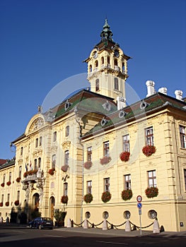 Town Hall Building In Szeged Hungary