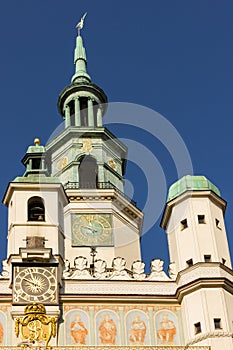 Town Hall clock tower. Poznan. Poland photo