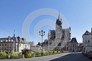 The town hall of Compiegne