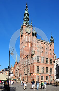 Town Hall in Danzig (Gdansk)