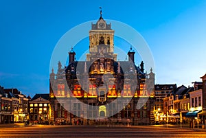 Town Hall of Delft, Netherlands