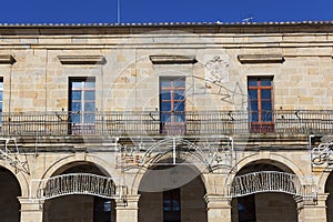 Town hall in Espinosa de los Monteros, Burgos