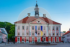 Town hall in Estonian town Tartu