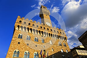 Town hall of Florence, Palazzo Vecchio in Florence, Tuscany, Italy