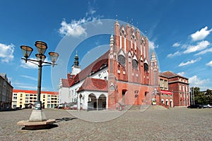 Town Hall of Frankfurt Oder, State of Brandenburg, Germany