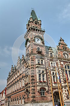 Town Hall in Frydlant Czech Republic