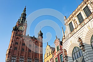 Town hall in Gdansk photo