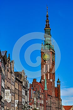 Town hall in Gdansk, Poland