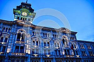 town hall in gdansk poland, photo as a background