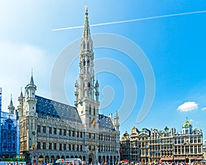 Town Hall and Guild Houses, Brussels