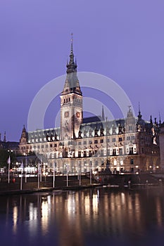 Town hall in Hamburg