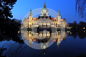 Town hall in Hannover photo