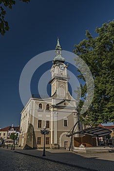 Town hall in Kezmarok Slovakia town