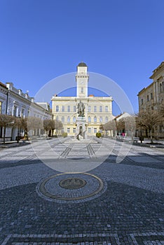 Town hall of Komarno in Slovakia