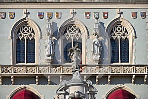 Town hall in Korneuburg Austria