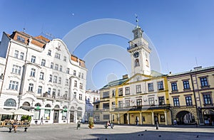 Town hall on main square in Cieszyn, Poland photo