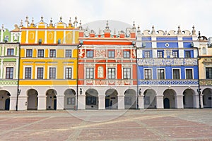 Town Hall, Main Square (Rynek Wielki), Zamosc, Poland photo