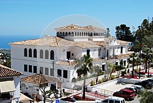 The town hall, Mijas, Spain.