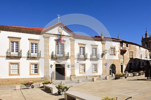 A town hall of Miranda do Douro, Portugal
