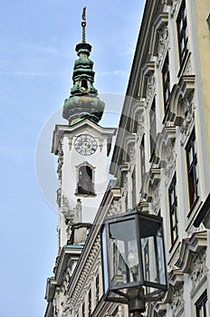 The town hall of the old industrial town of Steyr, Austria, Europe