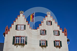 The town hall of Oppenheim Germany