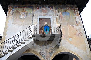 Town hall of Orta San Giulio, Italy photo