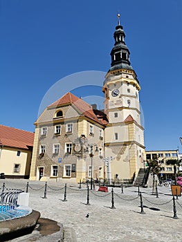 town hall in Otmuchow