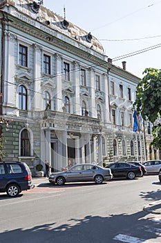 The town hall palace in Sighetu Marmatiei