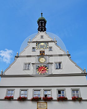 Town Hall at Rothenburg ob der Tauber photo